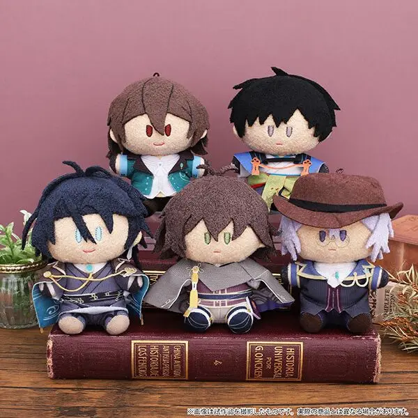 Juguetes de peluche oficiales de 10cm, Cosplay de Anime Bungou Stray Dogs y Alchemist Masao Kume, pequeños muñecos de algodón articulados, colgantes, regalos para niños