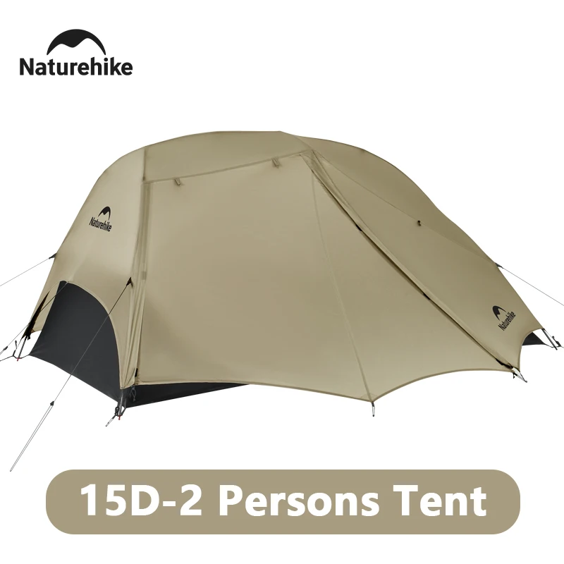 Naturehike Camping Tent 2 Person 15D Nylon Ultralight Portable Waterproof Outdoor Hiking Travel Tent Star River UL Shelter Tent