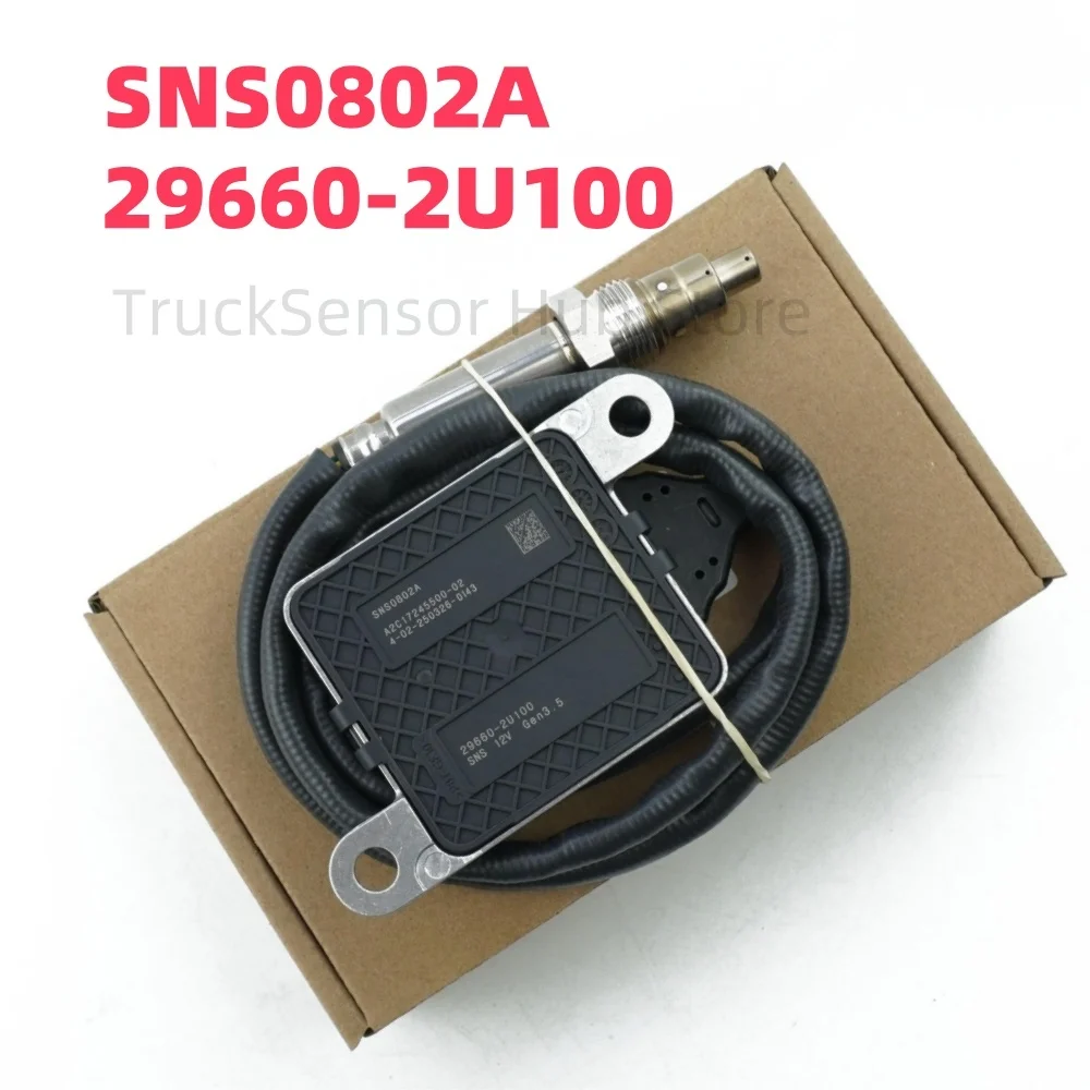 29660-2U100 Nox الاستشعار عالية الجودة النيتروجين الأوكسجين الاستشعار لشركة هيونداي 29660-2U100 SNS0802A أداء رائع قطع غيار السيارات السيارات #1