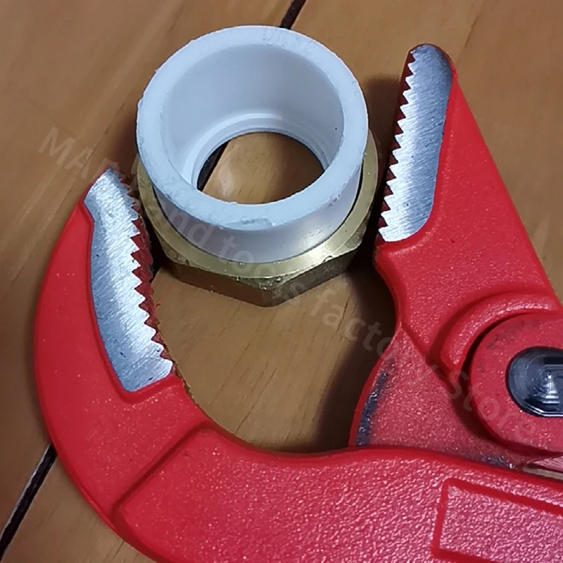 Mytec uniwersalne szczypce do rur wielofunkcyjne klasy przemysłowej stal wysokowęglowa Heavy Duty 45 stopni szczypce do rur narzędzie instalacyjne