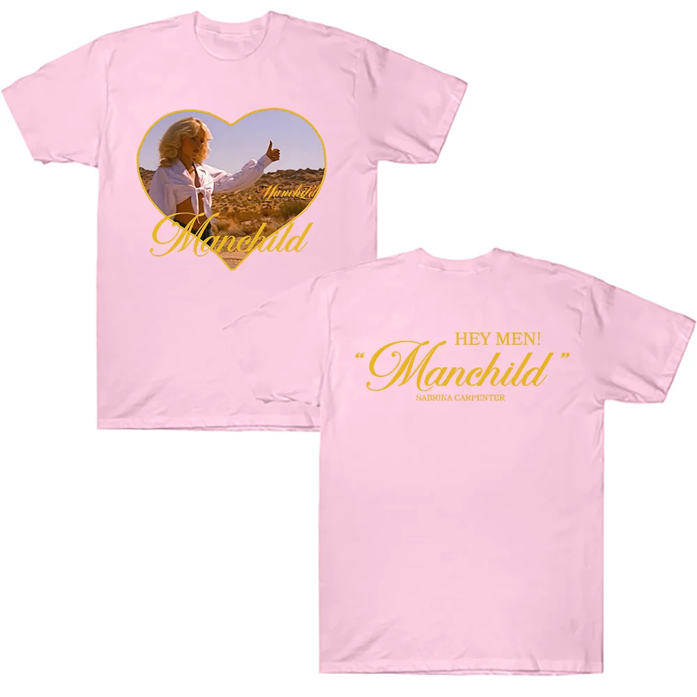 Sabrina Carpenter Manchild T Shirt Summer Cotton Women's T-shirt