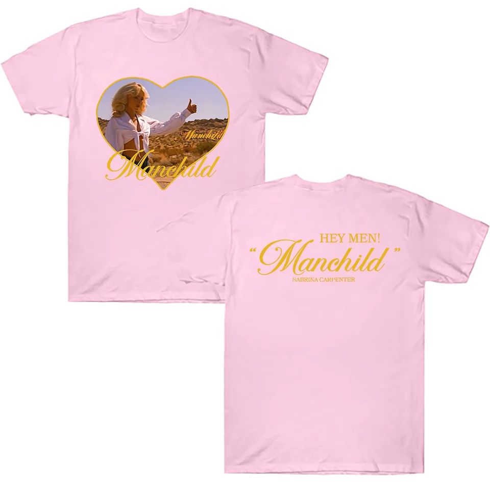 Sabrina Carpenter Manchild T Shirt Summer Cotton Women's T-shirt