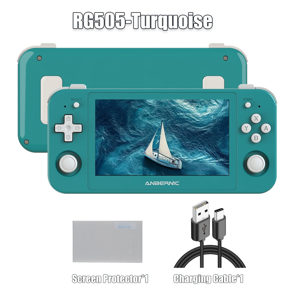 ANBERNIC RG505 New Handheld Game Console Android 12 System Unisoc
