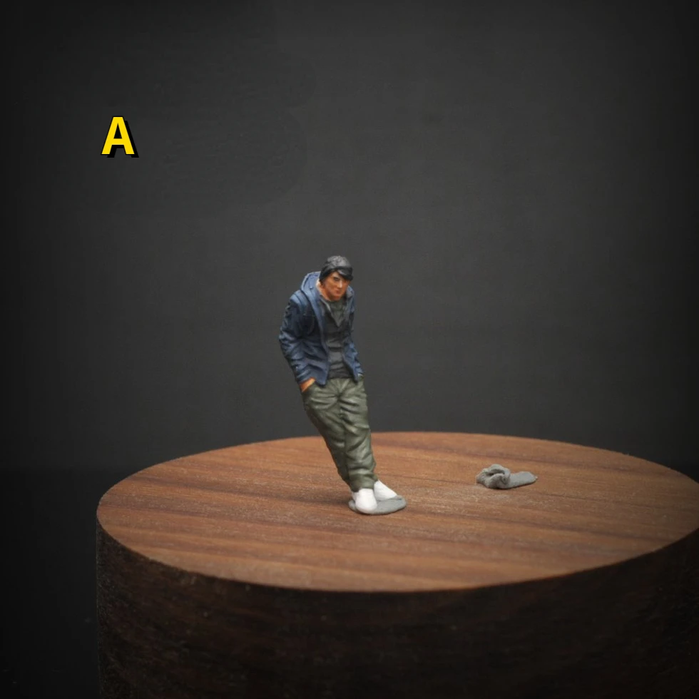 

Diorama 1/64 Scale Figurines Model Johnson Film Characters Collection Miniature Hand-painted