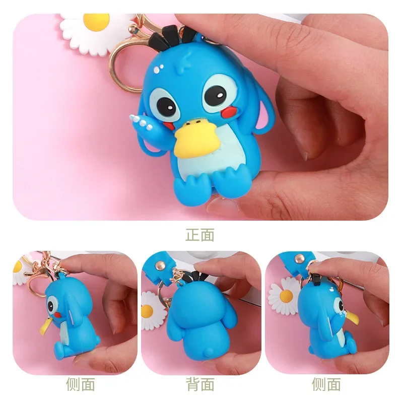 

Miniso Exquisite and high-end keychain cartoon dolls, small gifts for students, schoolbags, and beautiful keychains