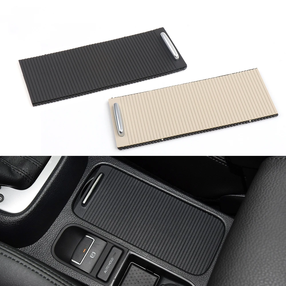 For Volkswagen Tiguan SHARAN New Car Center Console Sliding Shutters Cup Holder Roller Blind Cover Replacement