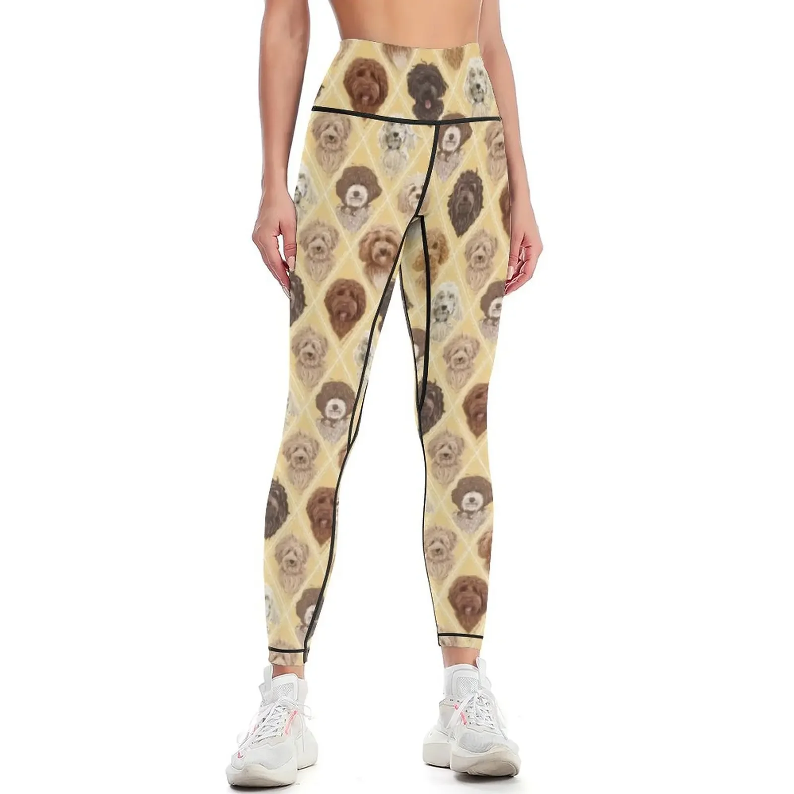 

LabraDoodleFriends Leggings Women's push up Leginsy push up Women's sports pants push up legging Womens Leggings