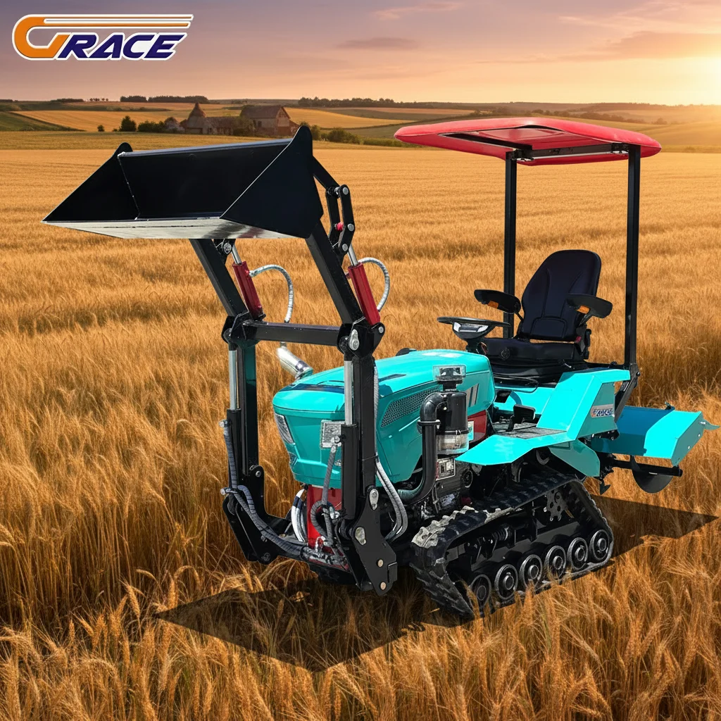 

Customize Multifunctional Crawler Tractor For Agricultural Plowing And Sowing