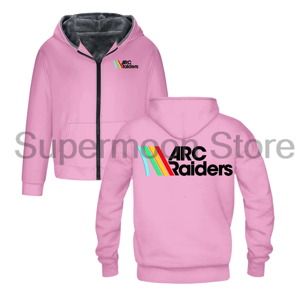 ARC Raiders Logo Zipper Hoodies 2025 New Game Merch Long Sleeve Streetwear Women Men Jacket Parkas Unisex Winter Coat