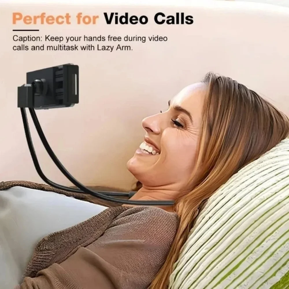 Universal Lazy Neck Hanging Mobile Phone Holder Hanging Video Shooting Holder For iPhone Samsung Xiaomi Huawei Smartphone Stand view 4