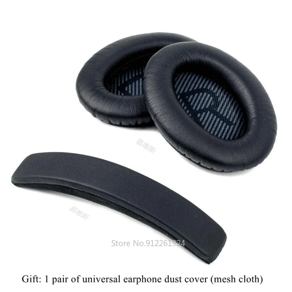 Headband Foam Cushions Ear Pads Headband for Bose QuietComfort QC 2 15 25 35  for QC2 QC15 QC25 QC35  Headphone Headband Headpad