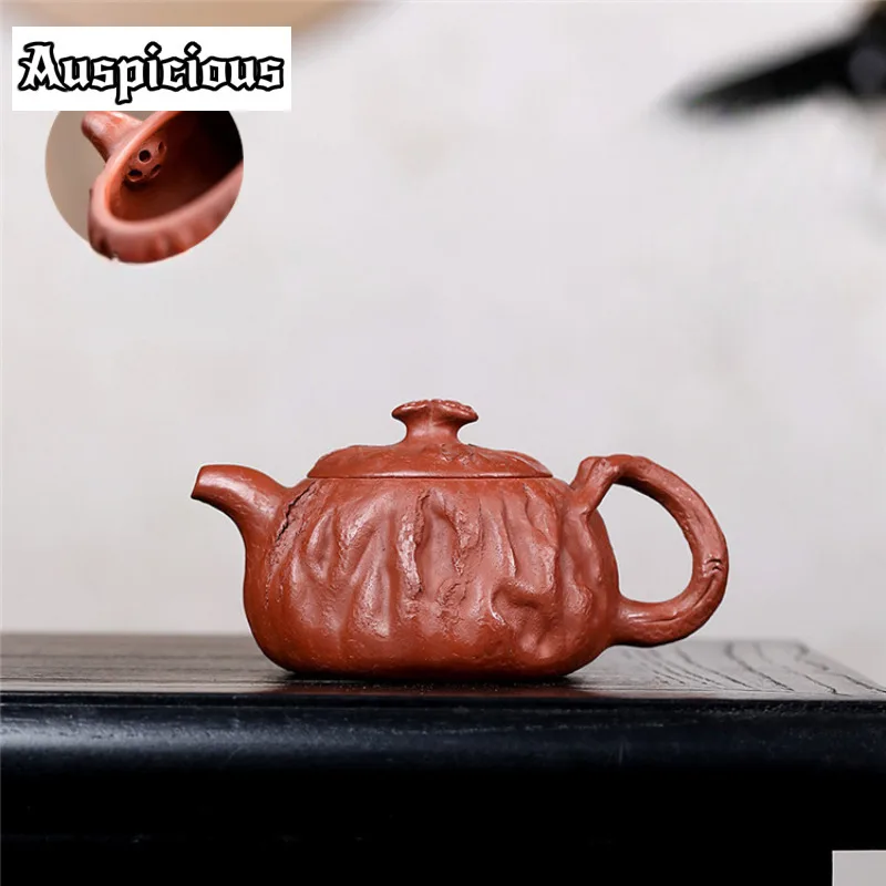 

180ml Creative Yixing Purple Clay Teapots Handmade Gongchun Pot Raw Ore Downhill Mud Kettle Chinese Zisha Tea Set Tea Ceremony