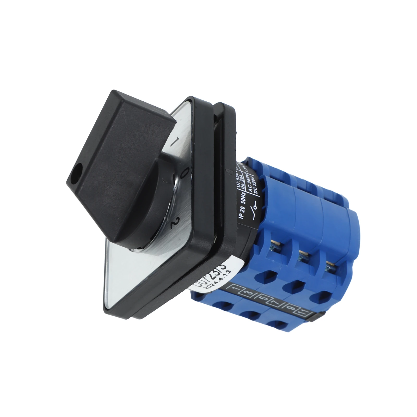 

550V 20A 3-position Rotary Cam Switch Transfer Changeover Replacement D0414 2 LW26 20 Stable Connection Motor Control Electrical