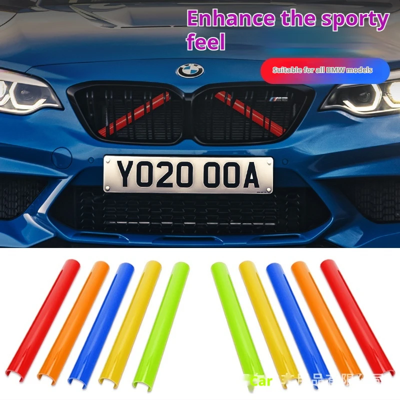 

Sport Sticker Car Front Grille Nose Trim Air Inlet Bar Strip Vent For BMW F20 F21 F22 F23 F30 F31 F32 F33 F44 F45 1 2 3 4 series