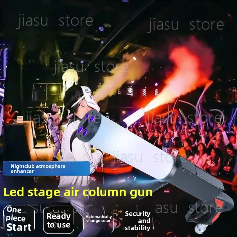 

LED Carbon Dioxide Column Gun, CO2 Handheld Atmosphere Gun, Dry Ice Gun, Bar Wedding Stage Fog Machine