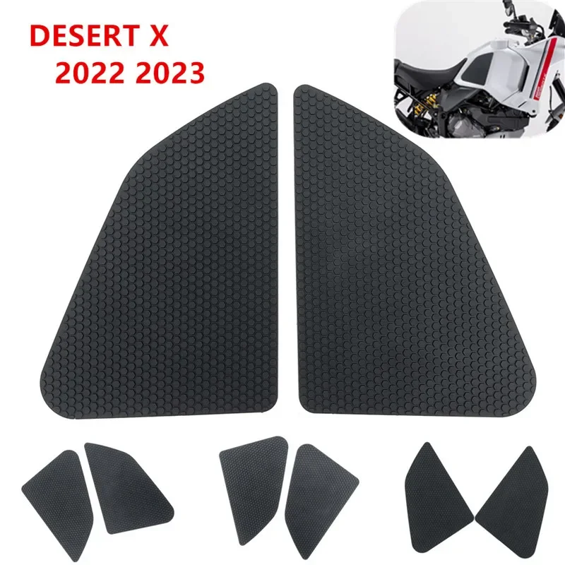 Desert X Motorcycle Accessorie Side Tank Pad Protection Knee Grip Mat For Ducati DESERT X desetr x 2022-2023 Tank stickers