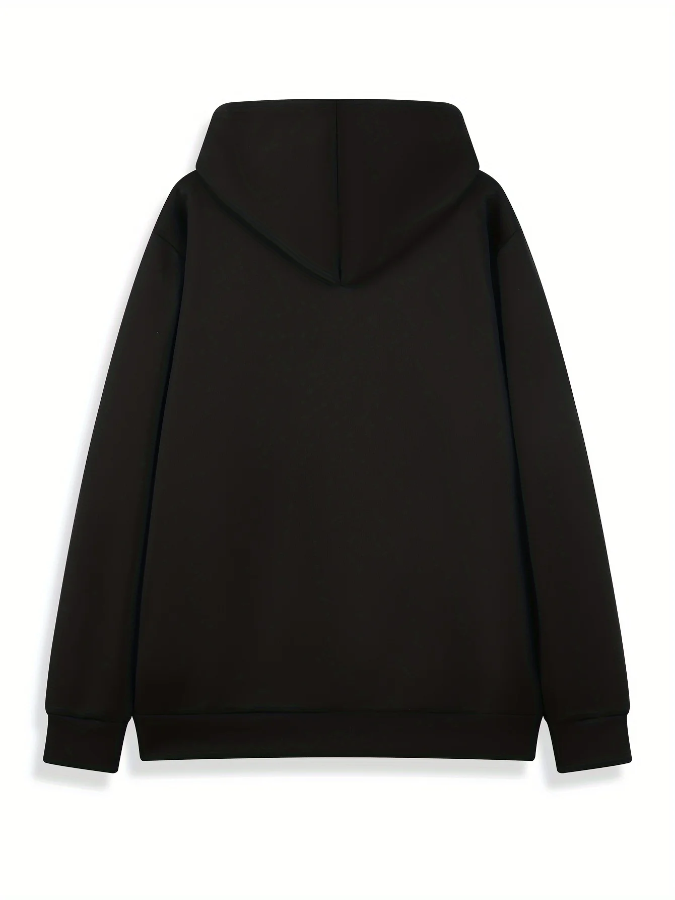 سويت شيرت بغطاء للرأس بطباعة جرافيك توباك للرجال - بلوفر شتوي كاجوال مع حروف جريئة وتصميم صورة، مقاس مريح #2