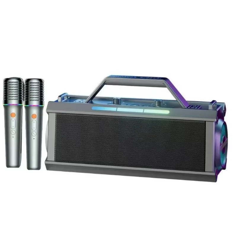 

Outdoor 60W High-power Karaoke Bluetooth Speaker Portable High Volume Ultra Long Endurance Square Dance Speaker