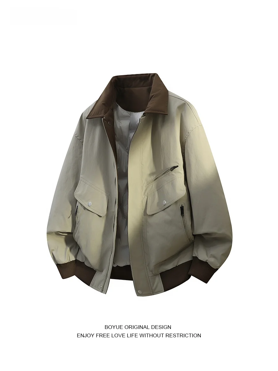 

Куртка Boyue Color Blo Down Jaet 90 Du, повседневная уличная куртка для мужчин и женщин, теплая, из полиэстера