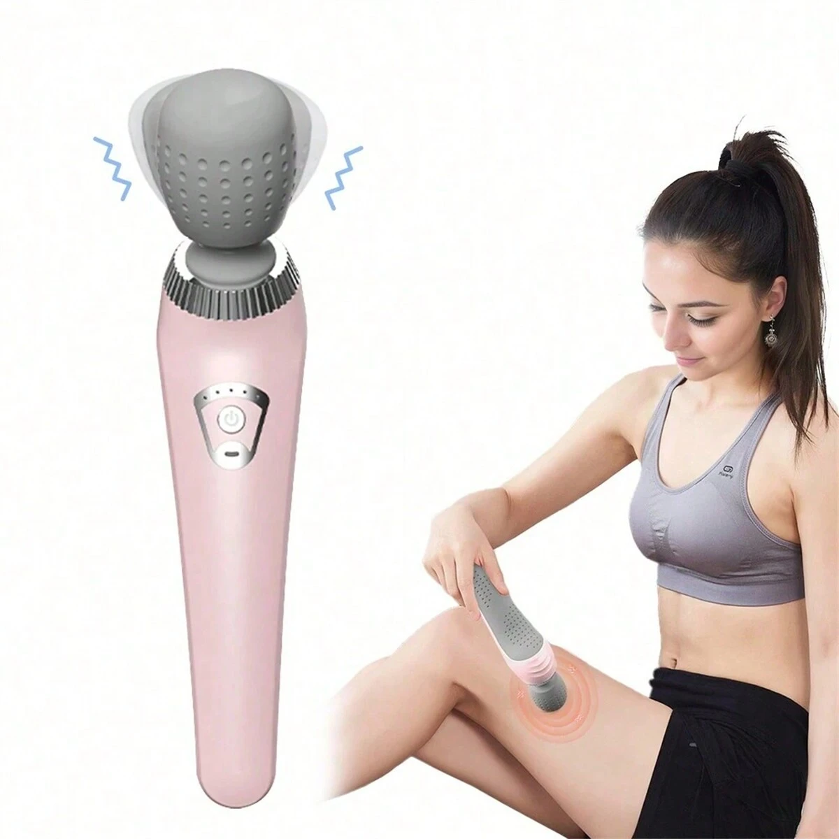 Portable Electric Massage Stick, High Frequency Vibration Massage Gun, Muscle Relaxation Handheld Massager For Body, Back, Neck