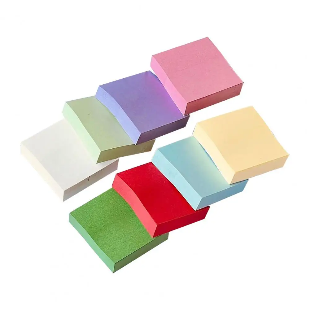 Removable Stick Notes Stick Notes 11 Pcs Set 1.5x1.5in Colorful Memo Pads 100 Sheets Per Pad for Study Office Organization