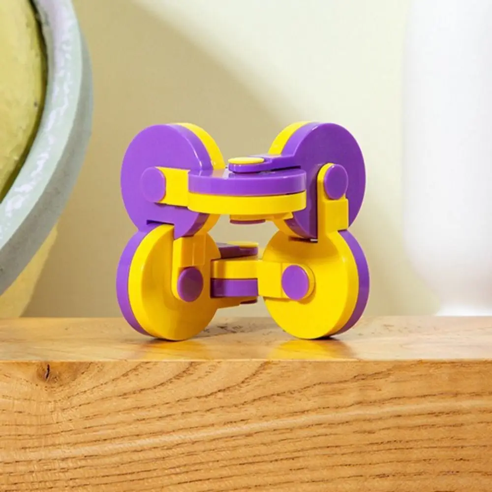 Relaxing Spin Sensory Lightweight Sensory Hand Fidget Colorful 3D Spin Fidget Children Adults