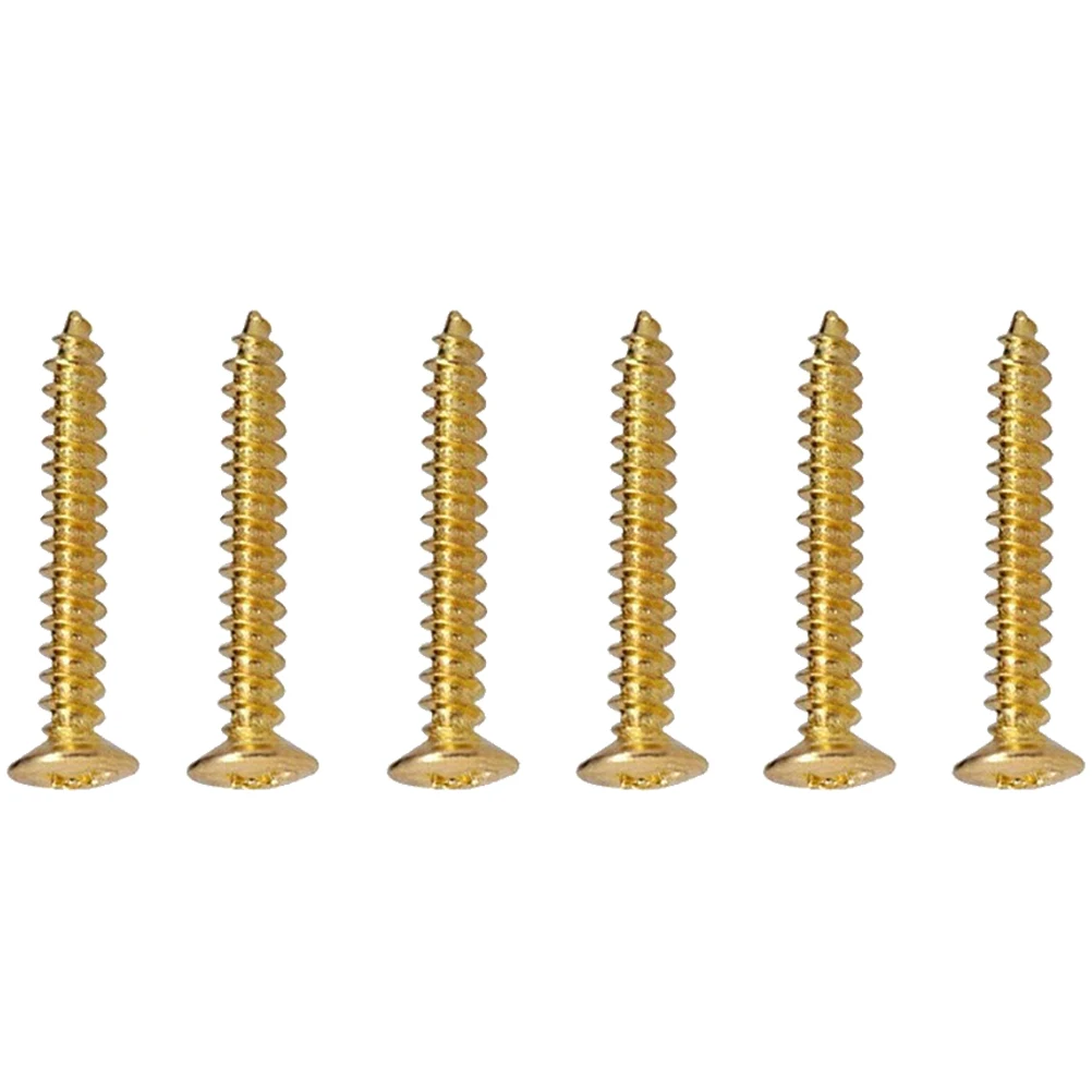 

Pickup Screw Spring Gold Screws and Springs Guitar Maintenance Black Set Electric Kit