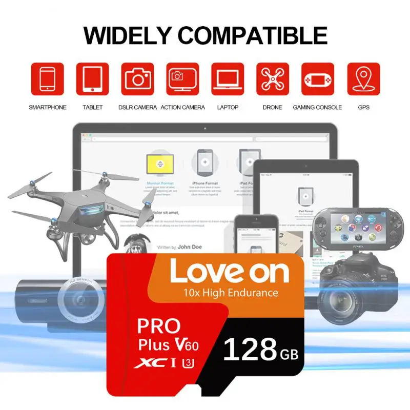 Memory SD Card 128GB 256GB 512GB High Speed Class10 SD Flash Card For Smartphone Table PC Camera Flash Mini SD Card For Lenovo