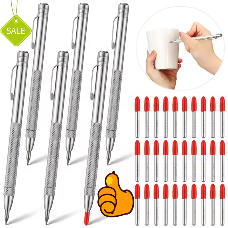 Nueva pluma de trazado de diamante, punta de carburo de tungsteno, pluma de grabado de carburo, punta de carburo de tungsteno, lápiz óptico, marcado de Metal de cerámica de vidrio