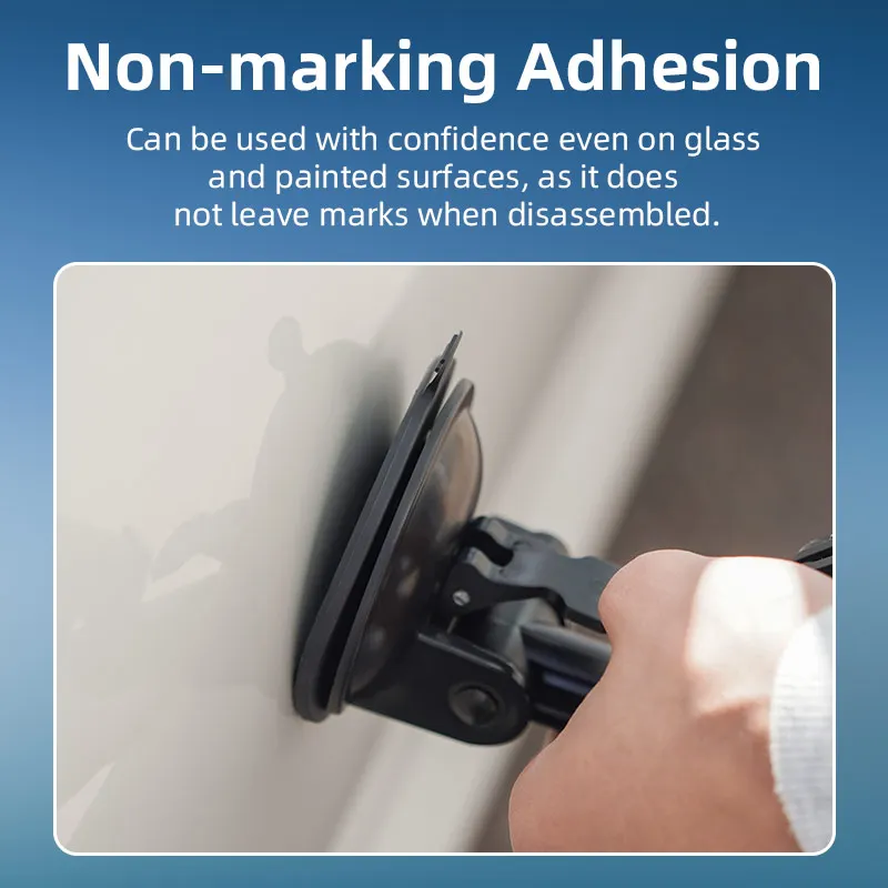 Автомобильная присоска, универсальный держатель для телефона, адаптер 1/4 для Go Pro Hero 13 12 11 10 9 8 7 6 DJI Osmo Action 5 Pro, камера для смартфона