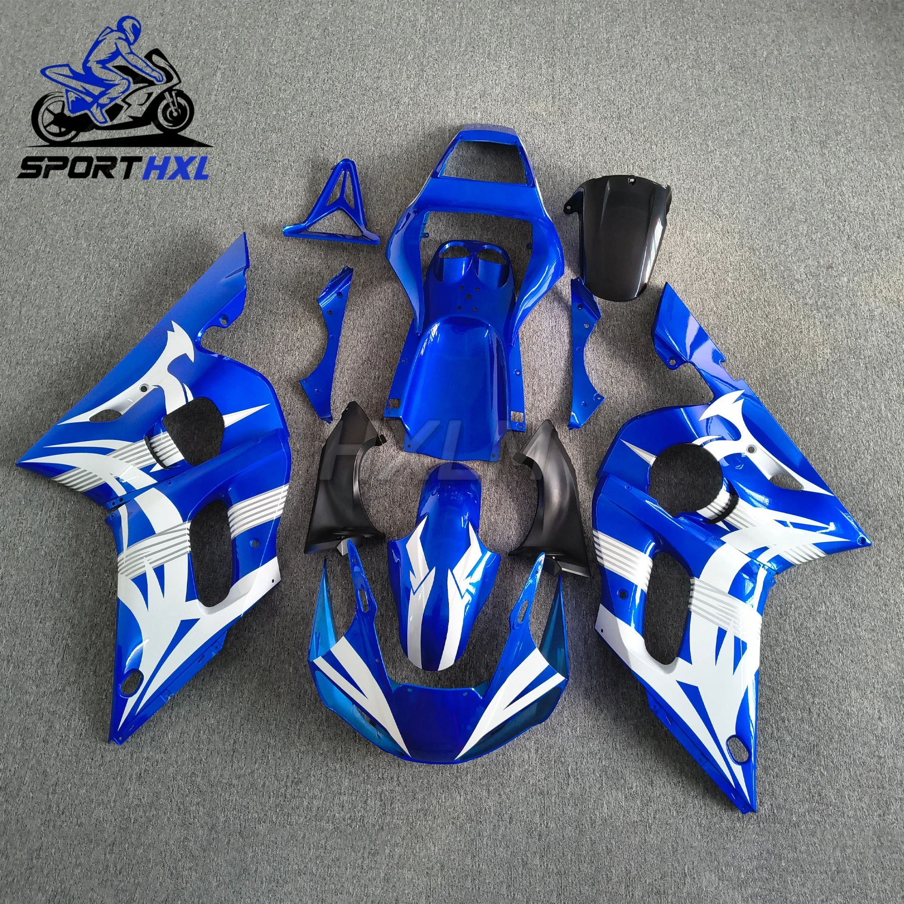 Motorcycle Fairing Fit For YAMAHA YZF R6 98 99 00 01 02 good quality plastic parts yzf-r6 fairings kits 1998 1999 2000 2001 2002