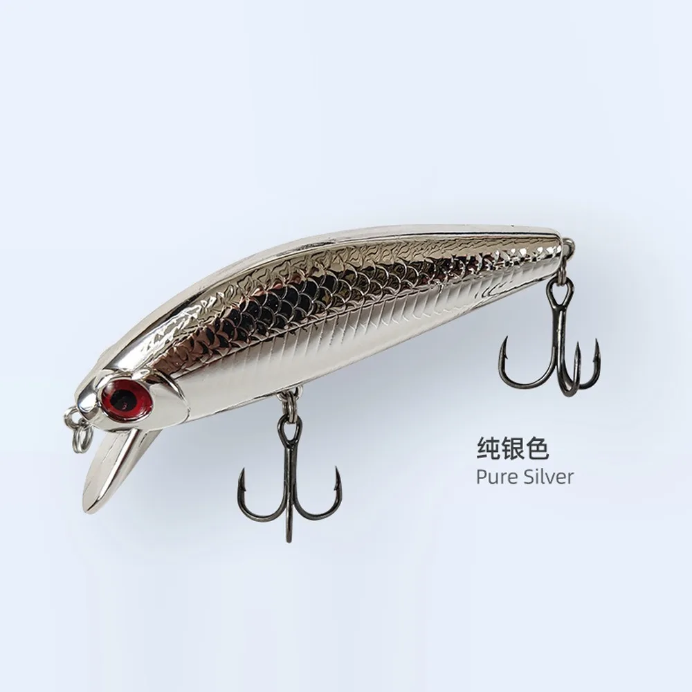 Japanese Design Pesca Wobbling Fishing Lure Mini 7.7cm/11g Sinking Minnow Isca Artificial Baits For Bass Perch Pike Trout