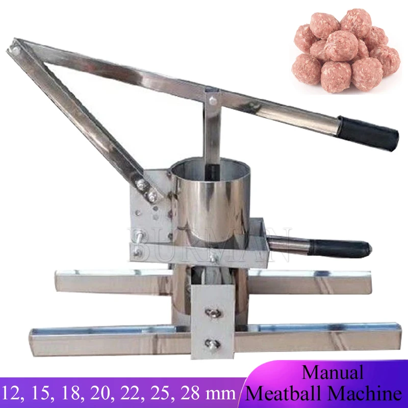 

Manual Meatball Machine Vegetable Ball Machine Meatball Processing Kitchen Meat Ball Machine Stainless Steel