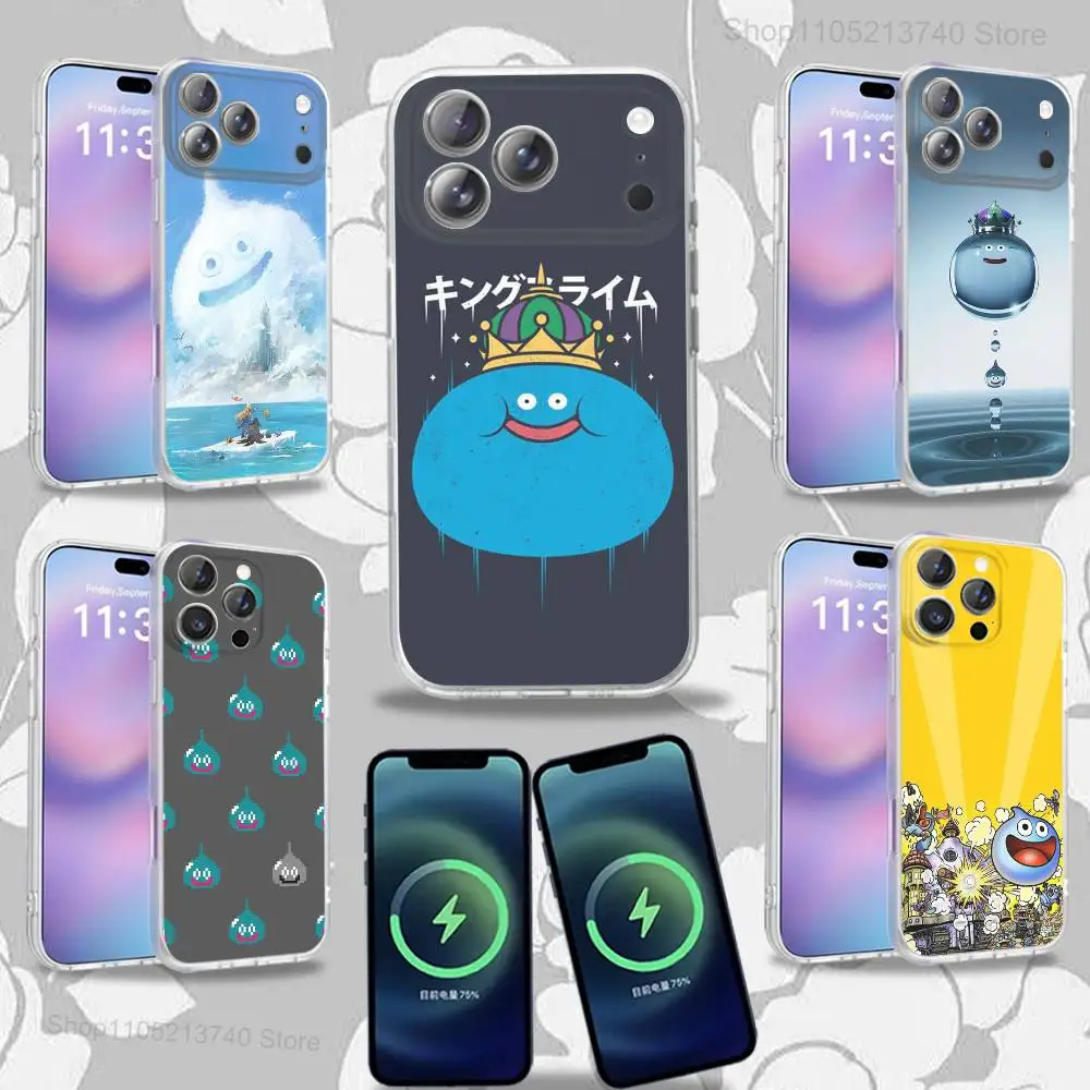 

D-Dragon S-Slime QuestS Phone Case For iPhone 16,14,11,17,13,15,12,Air,Plus,Pro,Max,E,Mini Frosted for MagSafe Magnetic Wireless