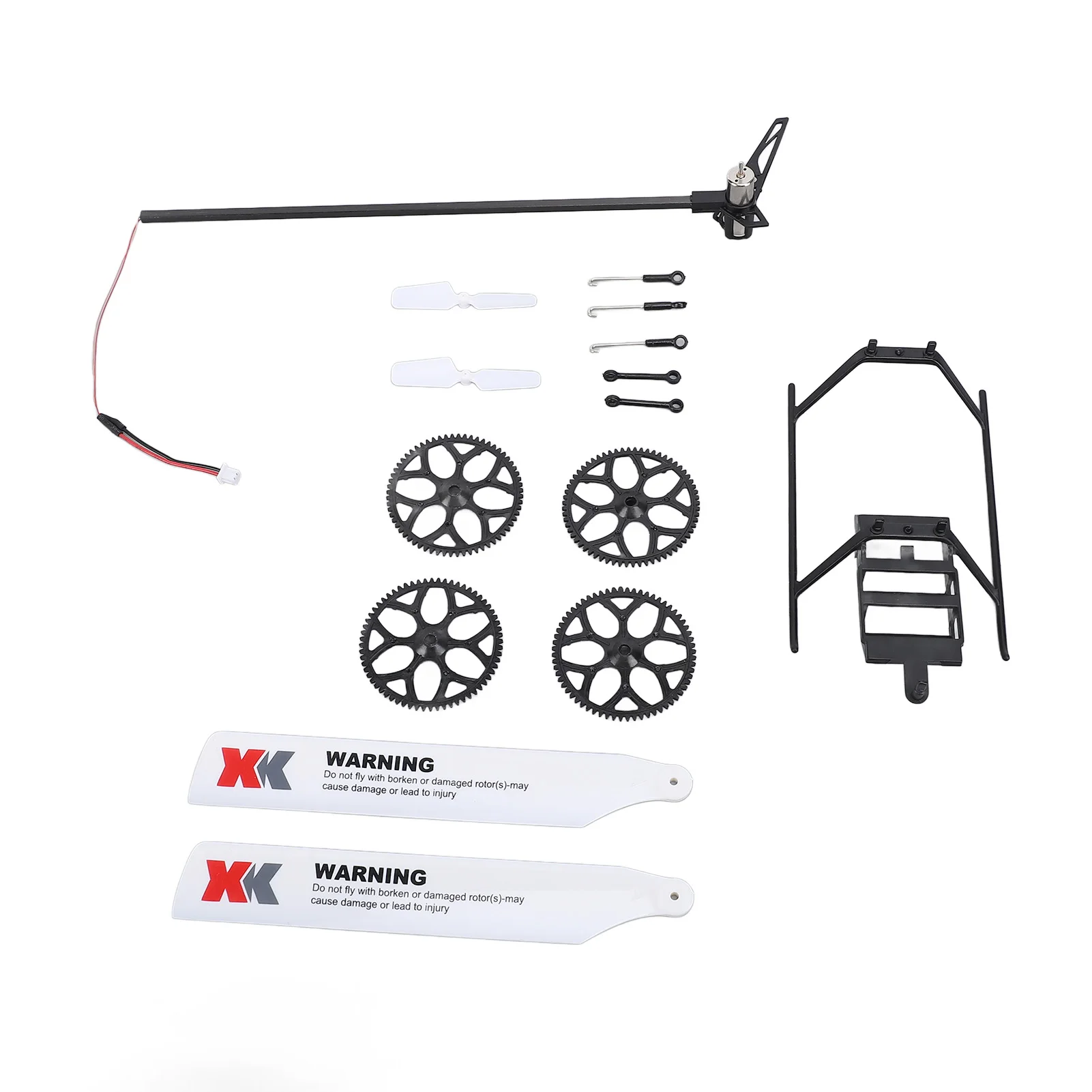 RC Helicopter Parts Accessories Improve Control Performance Compatible Helicopter Parts Kit for WLtoys XK K11 XK K110S