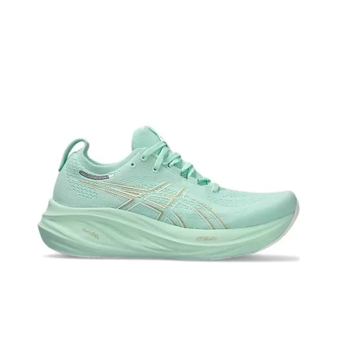 Asics Gel-Nimbus 26 Men and Women Outdoor Sport Sneakers Retro Trainning Running Shoes Mint Green