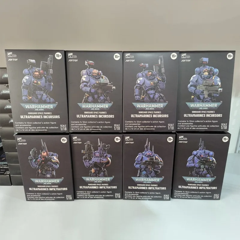 JOYTOY Ultramarines Infiltrators 1/18 ตัวเลขการกระทํา 12 ซม.Joint Movable Action Figure Warhammer 40K อะนิเมะของเล่นสะสมของขวัญ