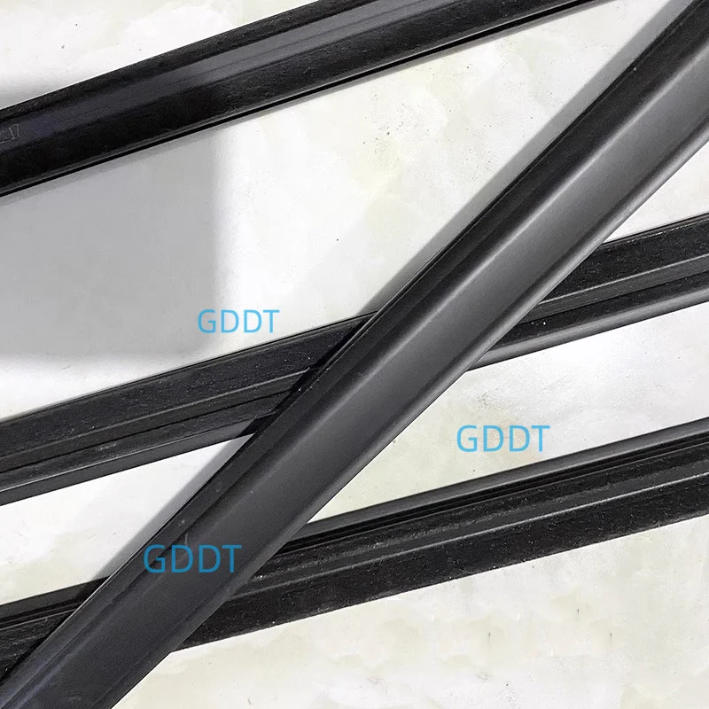 4 Pieces Outside Window Glass Rubber for Chevrolet Sail Sedan 2015-2020 Weatherstrip for Glass Outer Laminate Rubber Strip