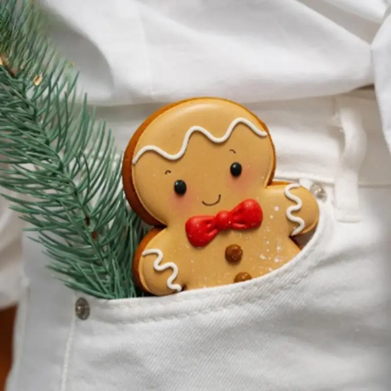 الكرتون عيد الميلاد الزنجبيل رجل كوكي العفن DIY Stampcookie القواطع الخبز الملحقات #3