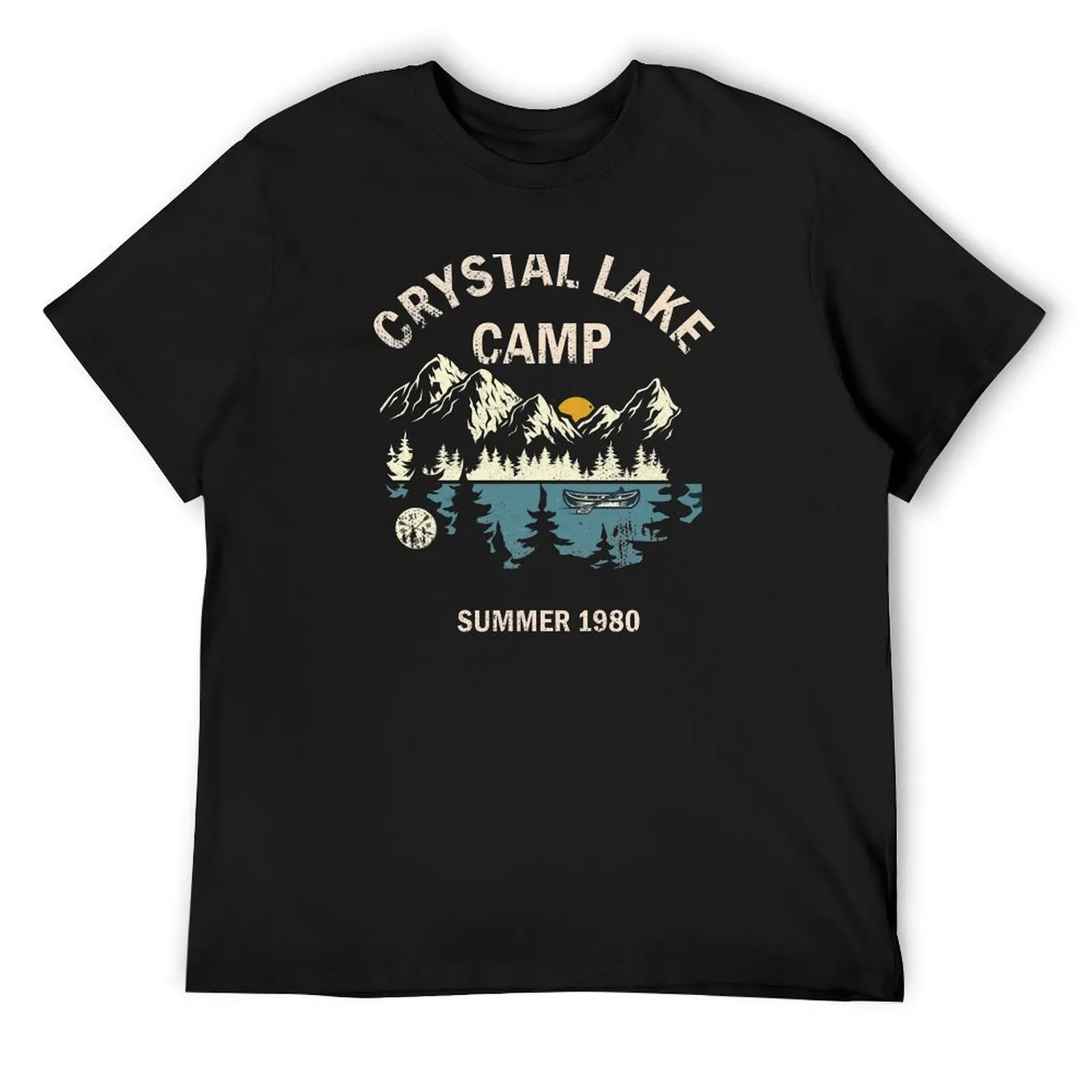 

Camp Crystal Lake Friday 13 Vintage T-Shirt new edition oversized customizeds plain white t shirts men