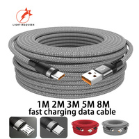 USB TYPE C/Micro USB Fast Charge Cable 3m 5m 8m USB C Android Extend Charging Cable for Huawei Samsung Xiaomi OPPO OnePlus Vivo