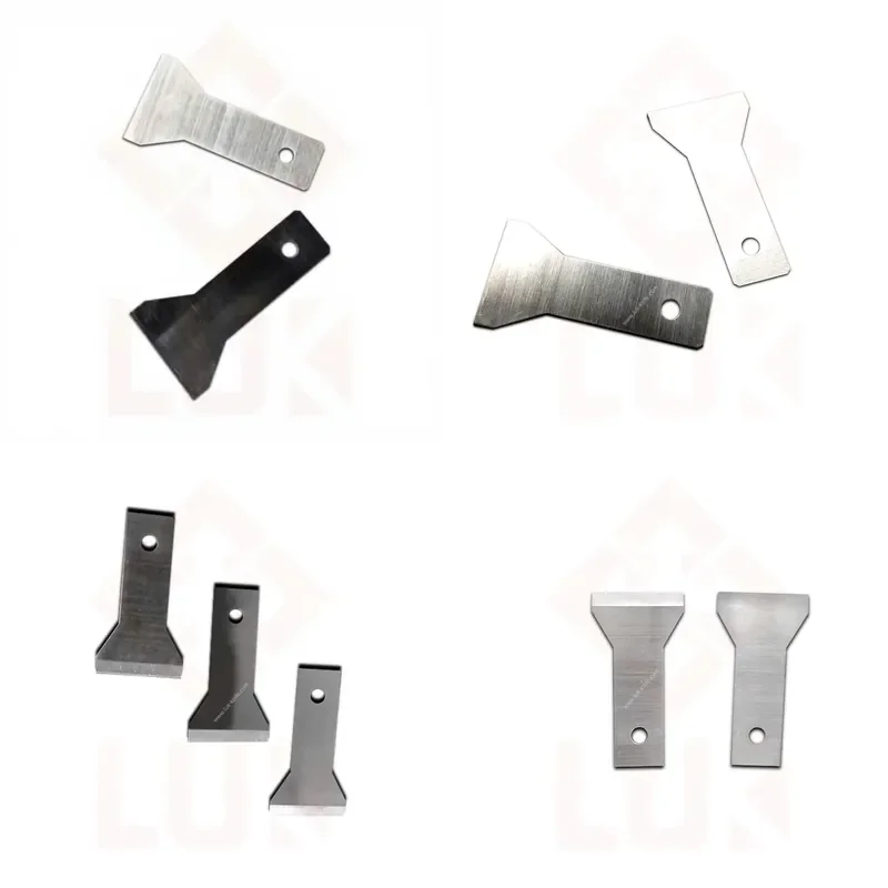 Custom Drawing Services 24 ~ 50mm Length OEM Pelletizer EREMA Blades Pelletizing Knife