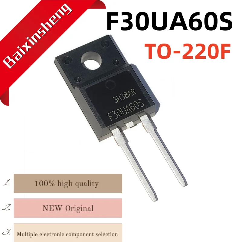 10 قطعة جديد F30UA60S TO-220F FFPF30UA60S 30A600V صمام ثنائي للاسترداد السريع