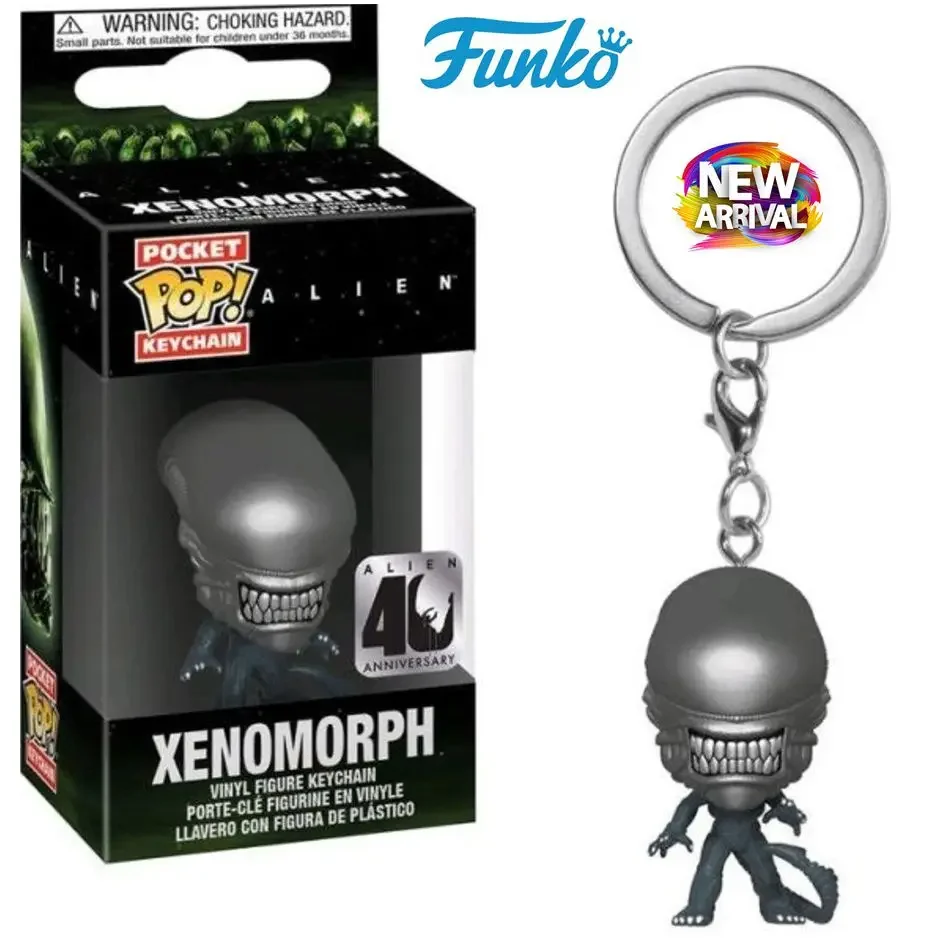 Funko Pop Pocket Pop ALIEN Keychain Xenomorph Vinyl Figure Keychain Dolls Collection Model Toys for Children Birthday Gift