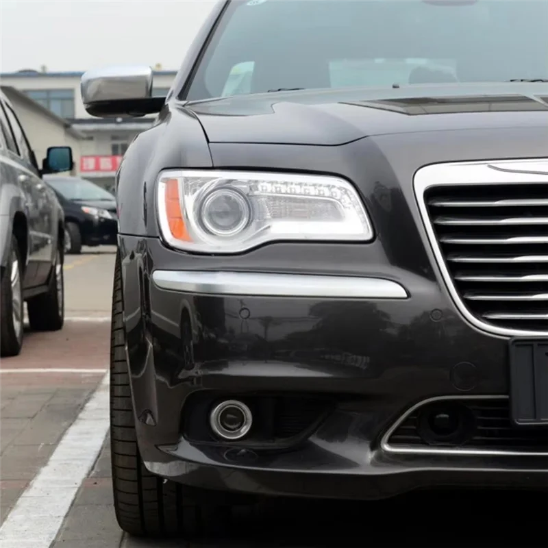 

OB-Chrome Front Bumper Molding Trim For Chrysler 300 Accent 2011-2014 Front Bumper Trim Strip