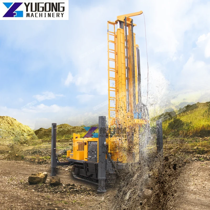 Best Price Water Drilling Rig 400m Water Drilling Machine Rig Hengwang Borehole Drilling Machine Price