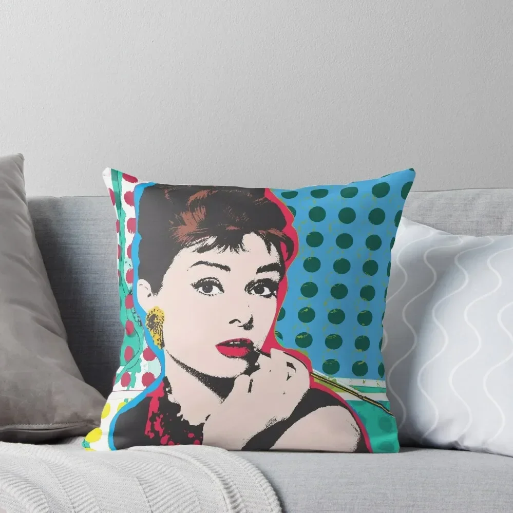 Audrey Hepburn Throw Pillow Cushion Covers For Living Room Sofa Covers For Living Room Decorative Sofa Cushion Pillow