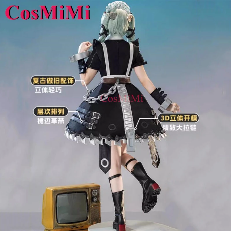 CosMiMi Game Zenless Zone Zero Corin Wickes Cosplay Costume Sweet Gorgeous Elegant Uniforms Carnival Party Role Play Clothing