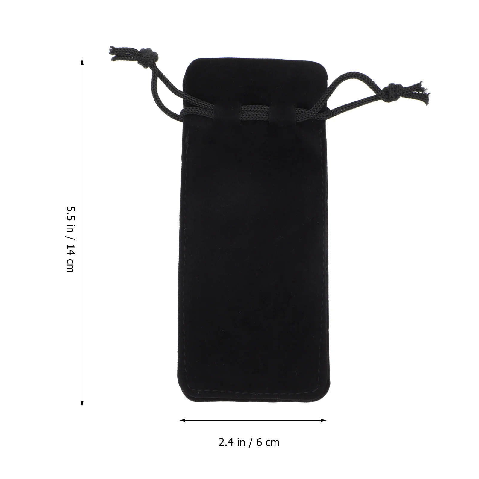 6 個の糸くず口紅バッグ小さなポーチ女性のためのメイク収納軽量オーガナイザー旅行ジュエリーホルダー香水ポーチ