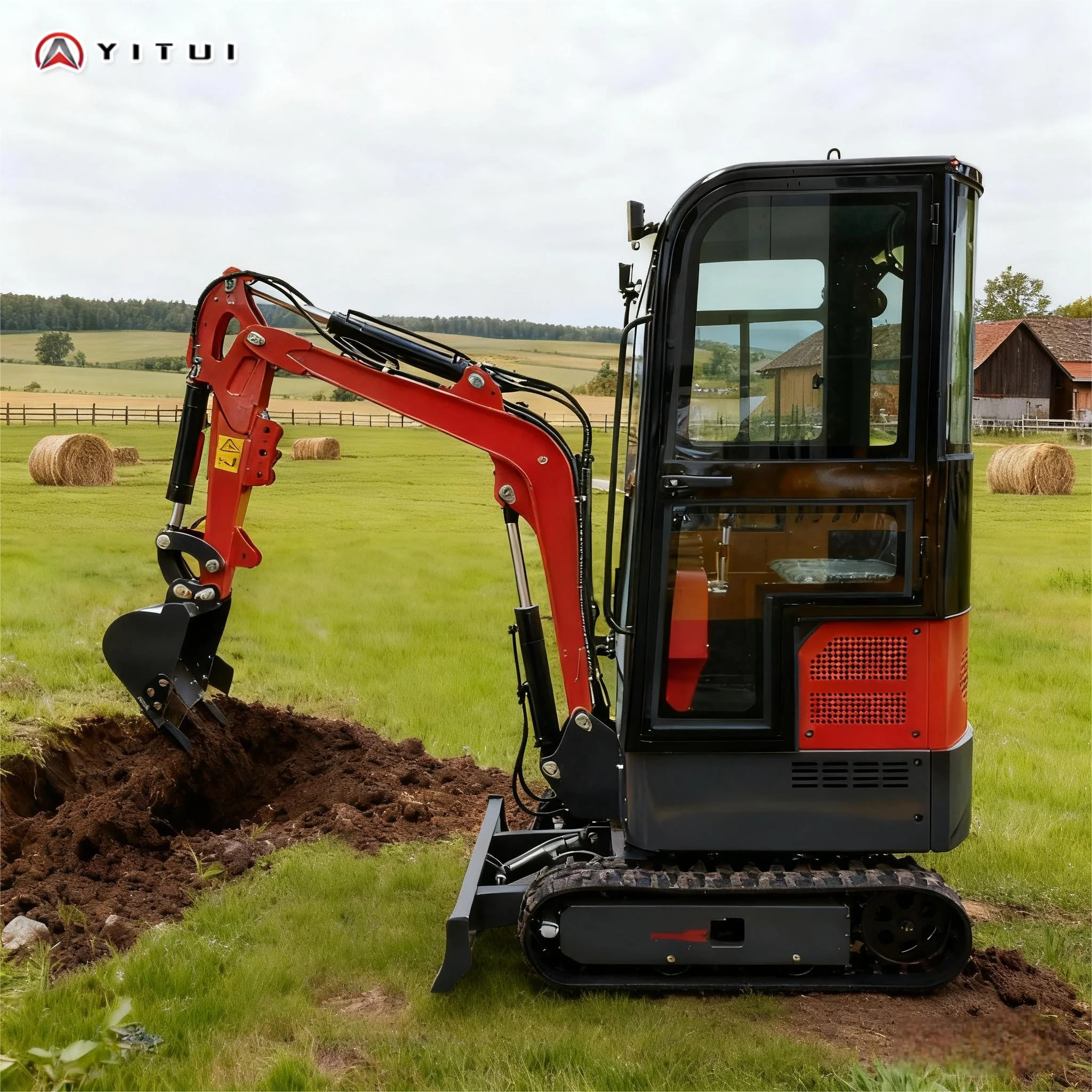 

Hot Selling Mini Excavators With 1.2 Ton Multi Functional Customized Cabs 1.8 Ton And 2 Ton Crawler Mini Excavators Are Delivere